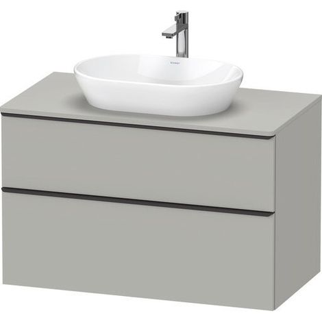 DURAVIT DE49680BD070000 D-Neo KWTUWH Meuble lavabo 1000x550x664 Blanc mat