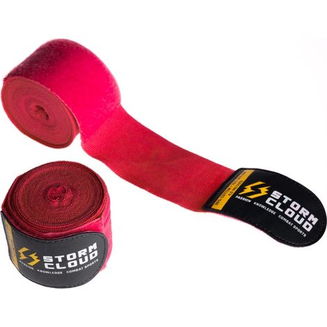 Vendas de boxeo premium StormCloud HWX-R rojas de 4,5 m (1/5)