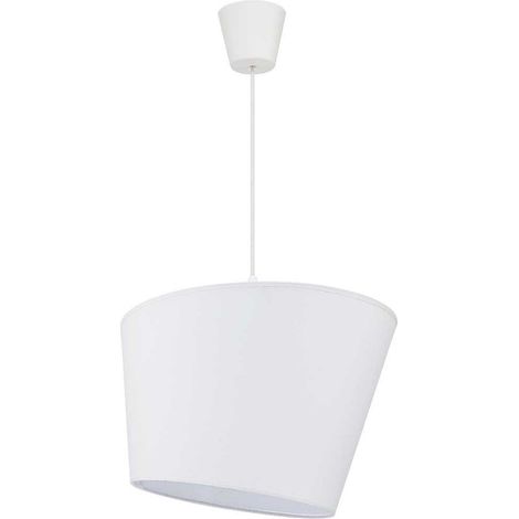 Hängelampe Ø 35 cm E27 Weiß Modern Pendelleuchte