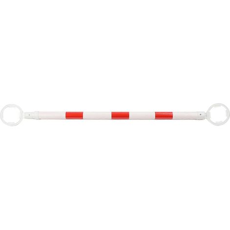 Cône de signalisation extensible en plastique haute visibilité, 37,8 à 70,9 pouces, barrière de chantier pour parking et travaux routiers (1/5)