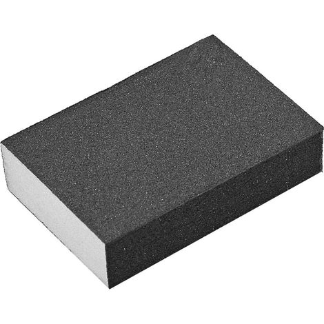Nespoli Schleifschwamm fein-mittel 70 x 100 mm, 1 Stück Schleifwerkzeug & -papier