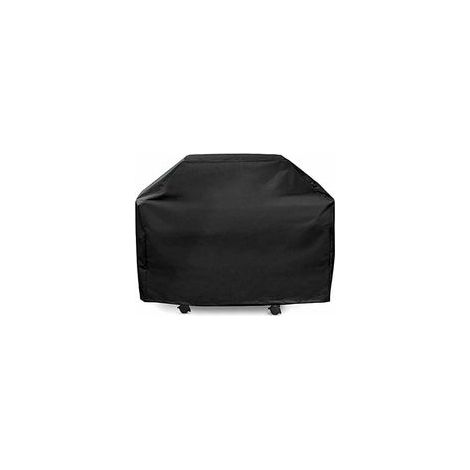 Housse pour barbecue à gaz Kueatily, housse imperméable 210D, housse de protection XL pour barbecue, sangle réglable, convient à la plupart des barbecues (145 x 61 x 117 cm) (1/5)