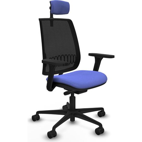Bürostuhl piqueras y crespo ergonomisch hellblau Schaum (1/2)