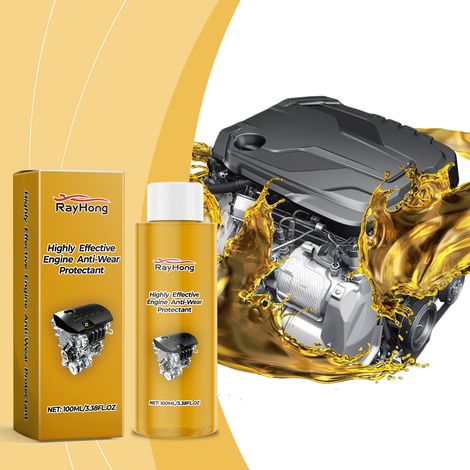 Motorschutzmittel gegen Verschleiß, Rost, Geräusche, verlängert die Motorlebensdauer, reduziert Reibung – 100 ml -- BIEMMEDUE (1/5)