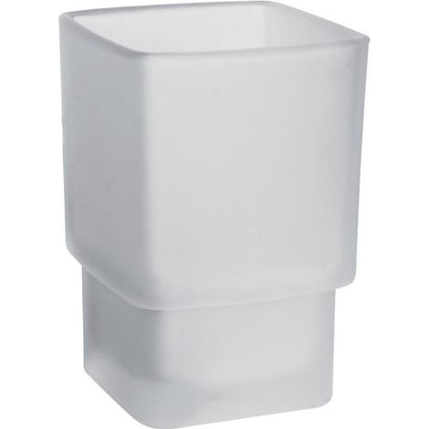 Verre de bain de bouche LOFT Verre en crystal satiné