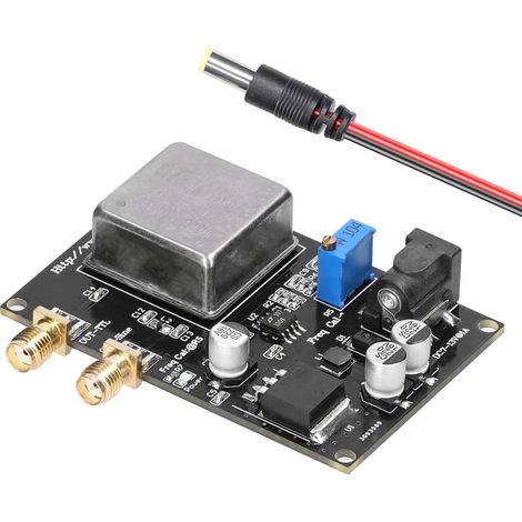 Module de référence de fréquence 10 MHz, source de référence de fréquence à faible bruit de phase pour système audio, fréquencemètre (1/5)