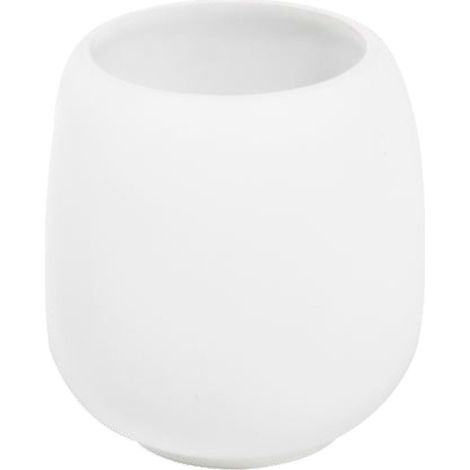Porta Spazzolini da Denti Afra Accessori Bagno Moderno Bicchiere Metaform - Tonalità: Bianco