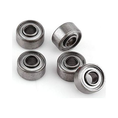 10pcs 693ZZ Mini Roulements à Billes Roulement à Bride en Acier Double-Blindé Roulements Kit 3 8 4mm (1/5)