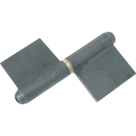 Paumelle de grille nœud rond lame au centre 140mm FAURE ET FILS GPS14BLCT