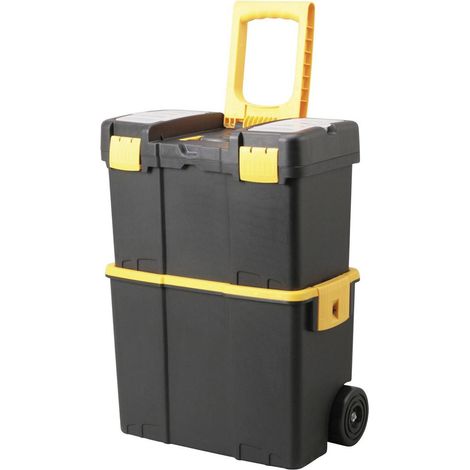 McPlus Mobile P24 AB schw/gb Rollbarer Werkzeugkoffer