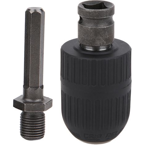 Mandrin de perceuse électrique à serrage manuel, adaptateur de serrage manuel, tête de conversion pour marteau, filetage 2-13 mm 1/2-20UNF pour SDS (1/5)