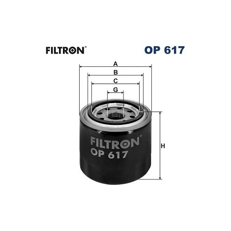 FIL OP 617 Ölfilter