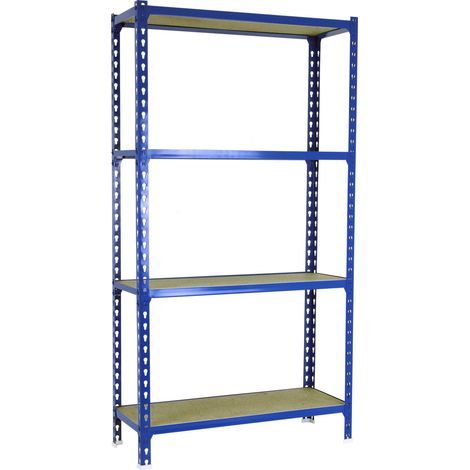 Simonrack Étagère légère sans vis Bleu Bois 150x110 cm (1/5)