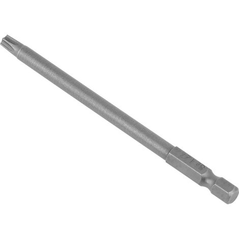 Jeu de 10 embouts de tournevis BST à tête étoile en acier S2, queue hexagonale de 100 mm (1/4 pouce). (1/5)