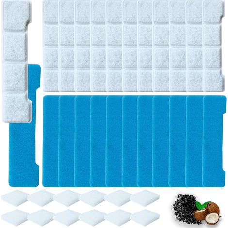 12 Filtres de Rechange pour Fontaine à Eau pour Chiens Compatibles avec 4Gal/15L, pour Fontaine en Acier Inoxydable 4Gal/15L (1/5)