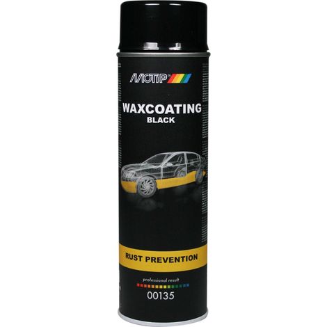 Anti rust wax coating black 500ml MOTIP 00135MOT