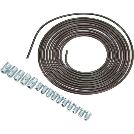 Kit Ligne de Frein 5m/16,4ft Épaisseur 0,028in/0,7mm Cuivre Nickelé pour Système Hydraulique de Freinage et Carburant (1/5)