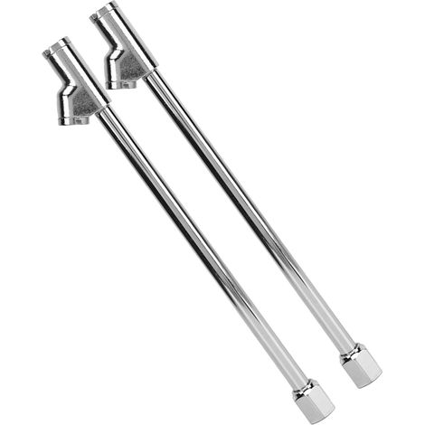 Gonfleur de pneus de voiture, valve de pneu de camion à double extrémité filetée NPT 1/4 pouce, compatible avec les gonfleurs de pompes à air pour véhicules. (1/5)