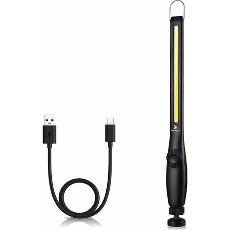 LED Work Light - Torch Workshop Light COB Inspection Lights Camping Light with 750 Lumens, Magnetic for Auto Repair, Workshop, Home, Camping, Emergency Light 2800mAh (1/5)