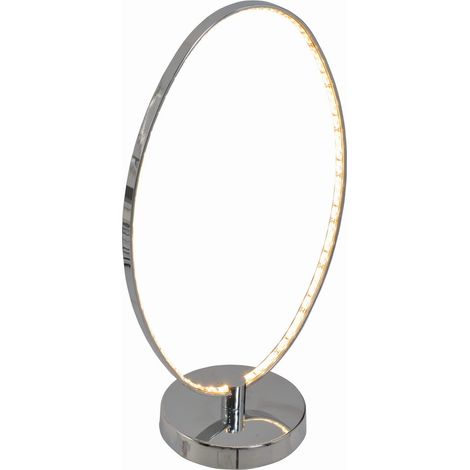 Naeve UNIVERSE Lampe de table LED intégrée Chrome 3000K (1/3)