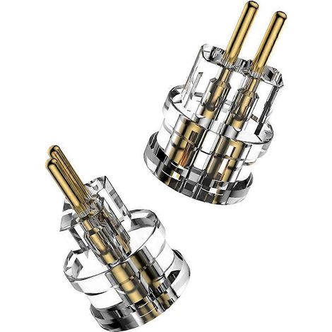 Adaptateur de prise casque MMCX 2 broches plate 0,78 mm vers 2 broches encastrée 0,78 mm avec protection MMCX vers N5005 IE300 IE600 IE900 (1/5)