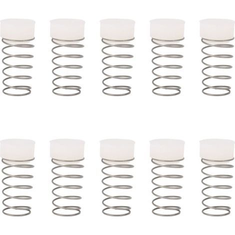 10 pièces clapet anti-retour à ressort, valve unidirectionnelle pour machines sans huile, noyau de valve de retour d'huile 354 (1/5)