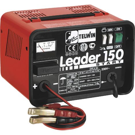 Chargeur de batterie avec fonction START Telwin LEADER 150 (1/2)