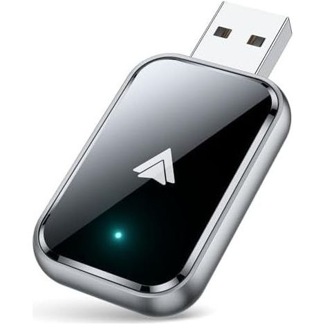 Adaptateur Android Auto sans fil – Conversion filaire en sans fil – Compact avec USB-C – Connexion rapide 10s – Compatible avec Android Auto (1/5)