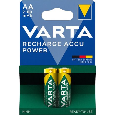 VARTA BATT RICARICABILE STILO 2100MAH BL 2 PZ