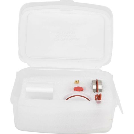 Kit de buse en verre pour torche TIG, mandrin et accessoires 2.4 pour pistolet de soudage argon WP-17/18/26 (1/5)