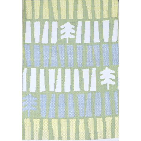 PROLOISIRS Tapis Polypropylène 90x150 - Bleu