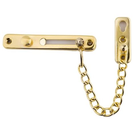 1 catena di sicurezza per porta (oro), catena di sicurezza in acciaio inossidabile - AquaForge (1/5)
