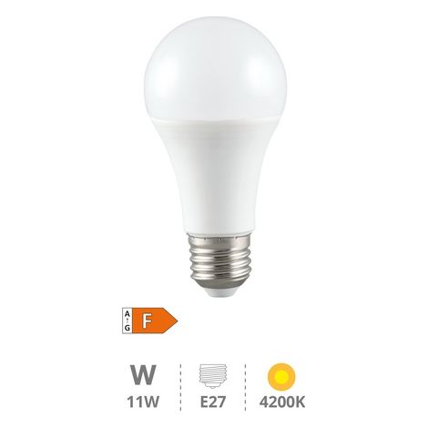 Bombilla de led estándar 11W E27 806 lm luz día 4200K GSC 2002317