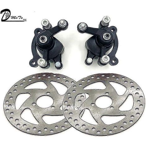 Kit d'étrier de frein à disque arrière 140 mm et disques de friction pour mini-moto tout-terrain à essence 49 cm³, scooter électrique et quad - A (1/5)