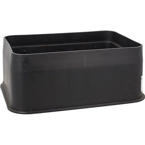 Réhausse pour regard rectangle 12 pouces – Protection arrosage – Longueur 40 cm – Hauteur 17 cm – Largeur 27 cm