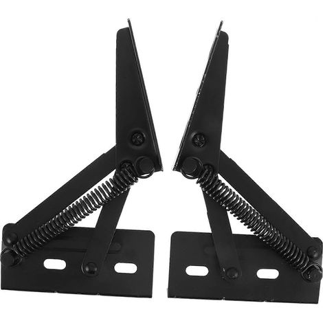 Gatuida Lot de 2 charnières à ressort pour canapé pliant, support de levage en fer (1/5)