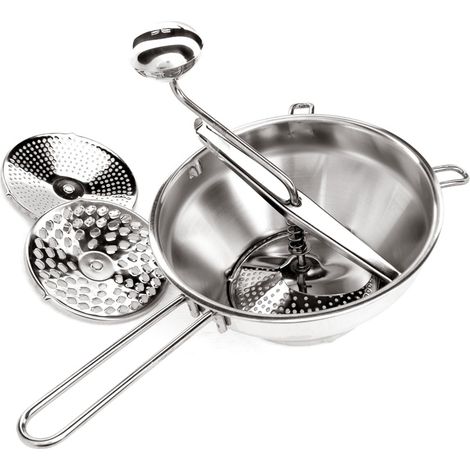 Ipac - Moulin à légume professionnel 3 grilles 20 cm