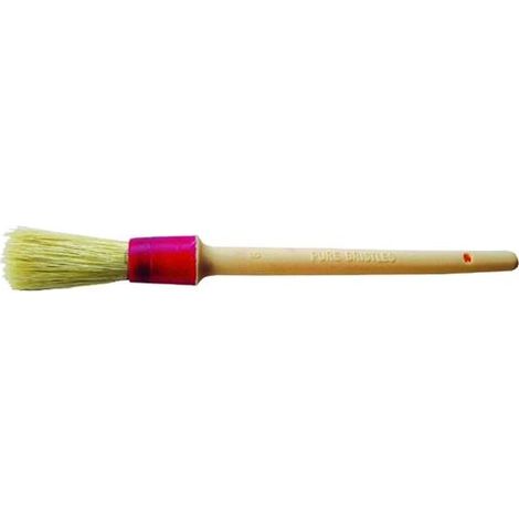 Pennello Tondo Strozzato con Manico Pvc Mm. 8 conf. 12Pz