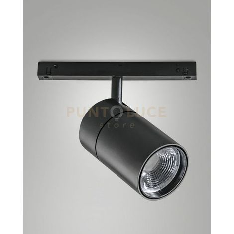 ERMES SPOT 48V NERO 3000K 2820LM 27W 16° DIMMERABILE DALI PER SISTEMA BINARIO