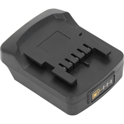 Adaptateur de batterie 18 V avec connecteur de montage et convertisseur de batterie au lithium pour outil électrique, avec voyant lumineux. (1/5)