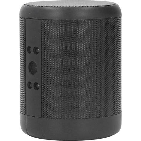 Caméra stéréo WiFi avec vision nocturne 2K, audio bidirectionnel, détection de mouvement, haut-parleur Bluetooth et application pour la maison et le bureau. (1/5)