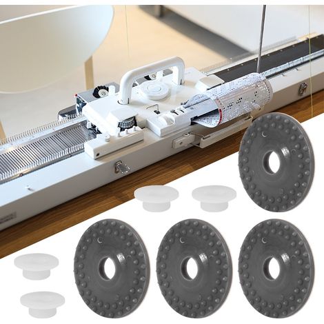 Roues en caoutchouc et anneaux de rechange pour machines à tricoter Silver Reed SK840, SK580, SK270, SK218, SK325 (1/3)