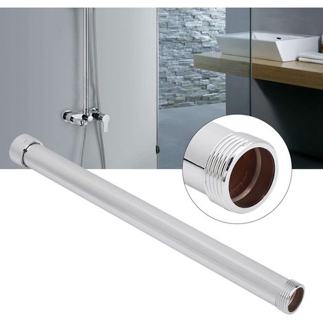 Tube d'extension de douche en cuivre plaqué de 25 mm, accessoire de salle de bain