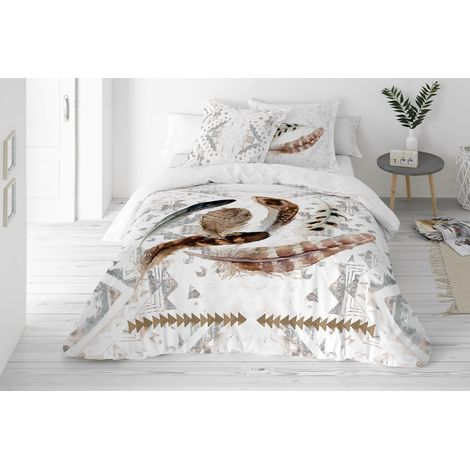 Bettwäsche aus Baumwollsatin, polnische Blumen, PRESTIGE16, 220 x 200 + 2 x 70 x 80 MATEX (1/2)