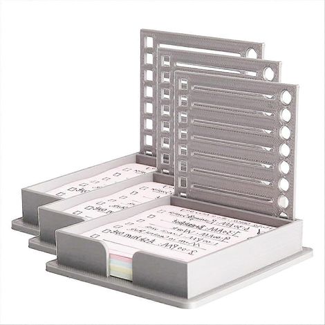 Lot de 3 pochoirs pour notes adhésives avec notes adhésives, porte-notes adhésives avec pochoir, pochoir à lignes pour notes adhésives (1/5)