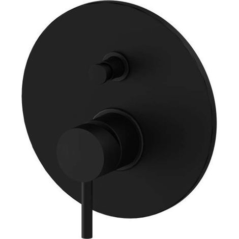 Paffoni Light - Miscelatore ad incasso per 2 utenze, nero opaco LIG015NO (1/7)