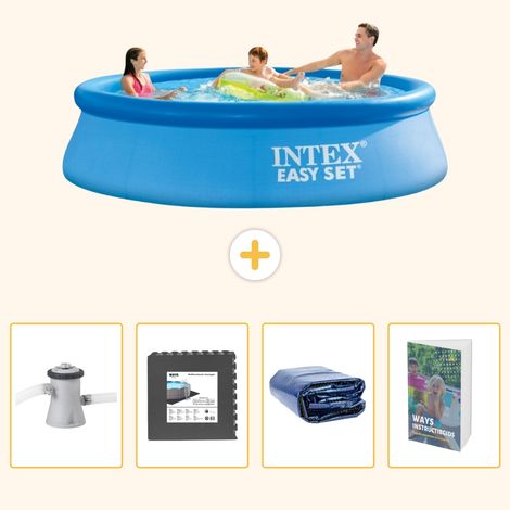Intex Piscine Easy Set Ronde - 305x76 cm - 5-pièces SCB105 (1/5)