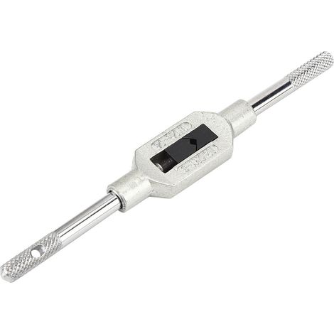 Porte-clé à taraud réglable de 130 mm pour ingénieurs, compatible avec les tarauds métriques M1 à M8. (1/5)