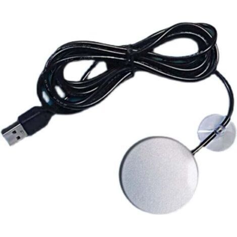 Chauffage d'aquarium Ulisem Mini USB, thermostat automatique à température constante, submersible, étanche et robuste, 5 V, 10 W... (Chauffage continu)