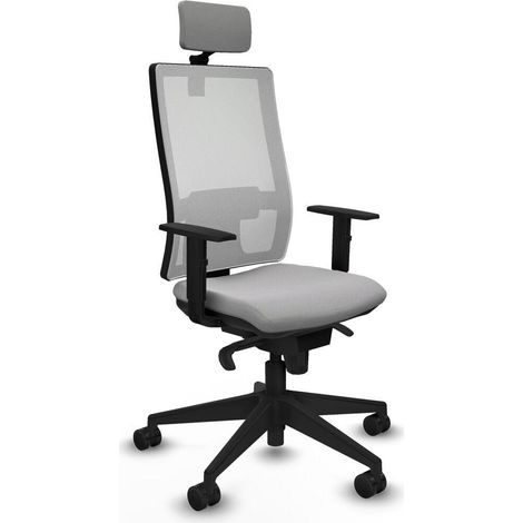 Piqueras et Crespo 1D066N2 Chaise Bureau Gris Clair